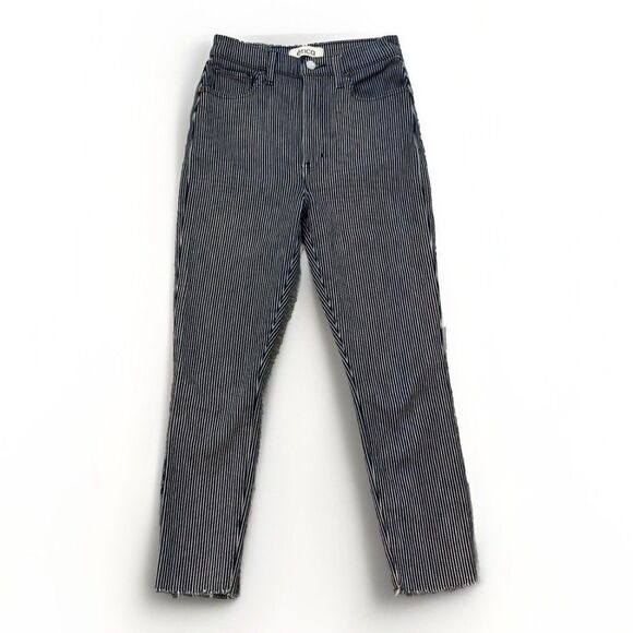 Etica Jeans Womens 25 Cindy Raw Hem Preppy Nautical Sustainable Slow Fashion - Picture 2 of 13